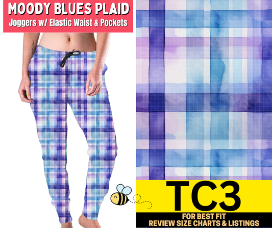 Moody Blues Plaid Joggers