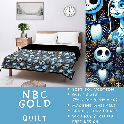 Batch #597 - Christmas Quilts - Closes 10/12 - ETA early Dec - NBC Gold Quilt