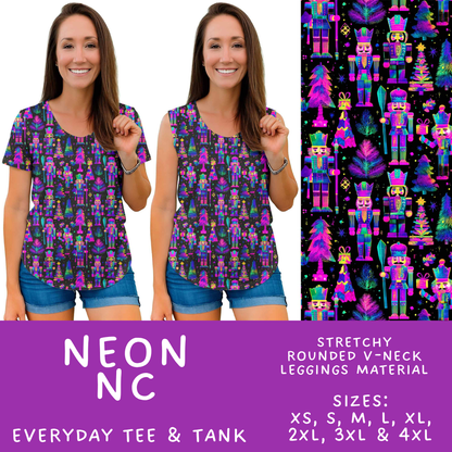 Batch #595 - Christmas Spirit 2 - Closes 10/7 - ETA early Dec - Neon NC Everyday Tank & Tee