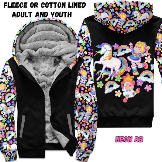 JACKET RUN 14-NEON RB-FLEECE OR COTTON LINER-PREORDER CLOSING 12/16