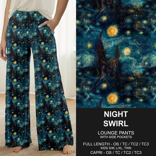 B318 - Preorder Night Swirl Lounge Pants (Closes 10/25. ETA: late Dec.)
