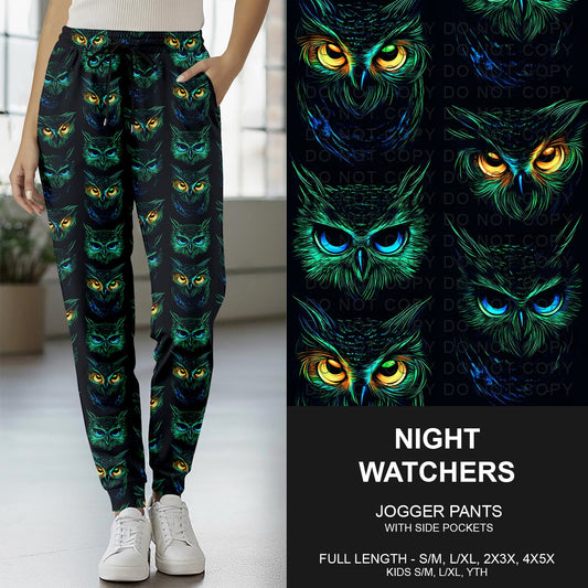 B269 - Preorder Night Watchers Joggers (Closes 12/28. ETA early March)