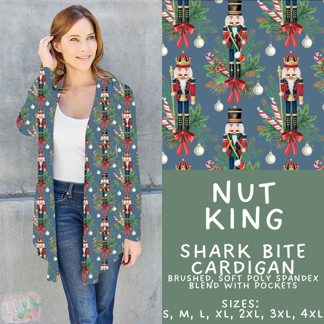 Batch #600 - Jingle all the Way 2 - Closes 10/19 - ETA early/mid Dec - Nut King Cardigan