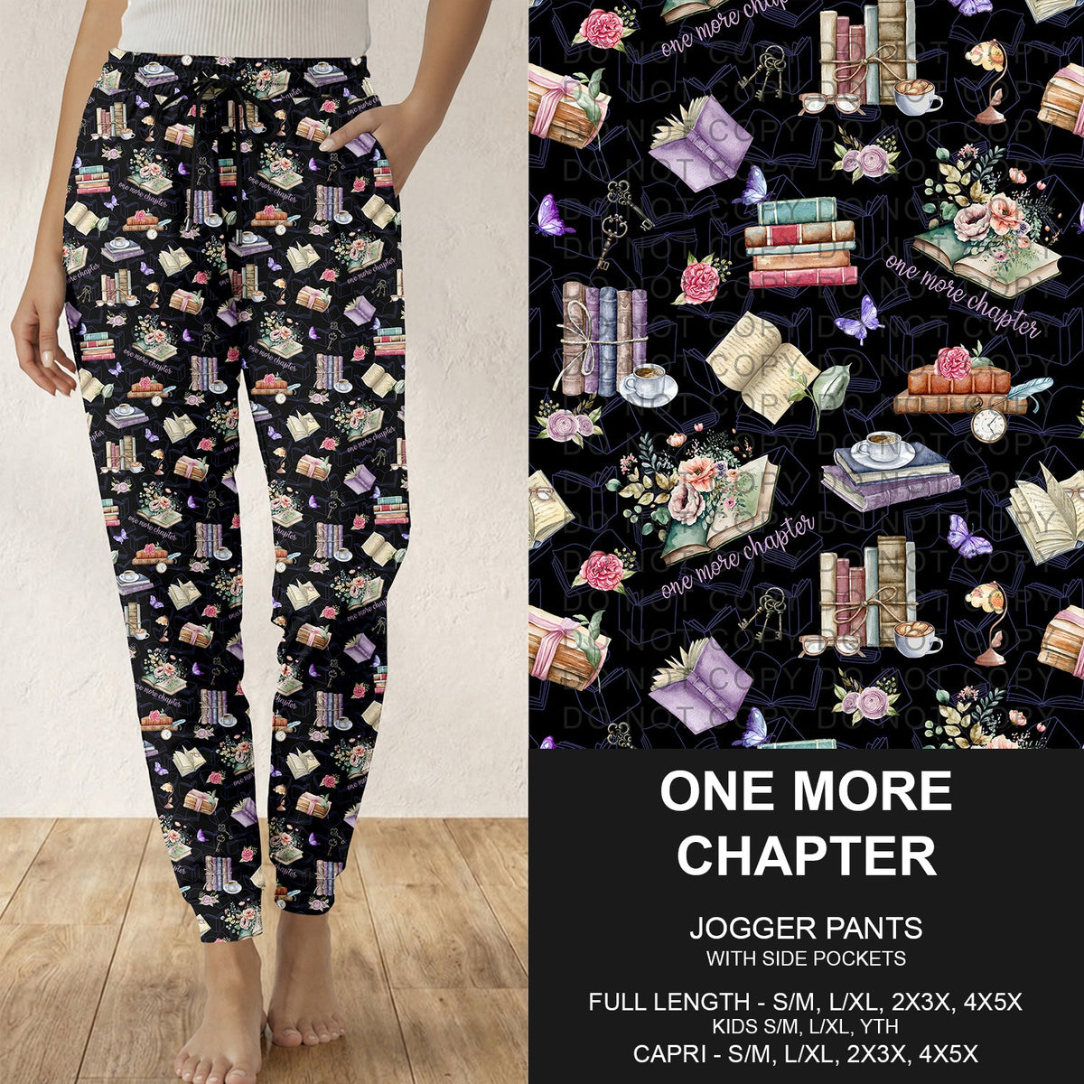 B314 - Preorder One More Chapter Joggers (Closes 9/27. ETA: late Nov.)
