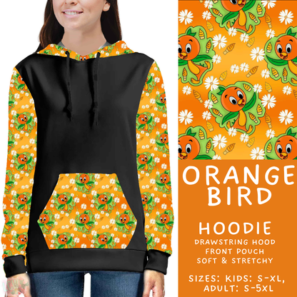 Batch #585 - Magical Faves 24 - Closes 9/14 - ETA mid Nov - Orange Bird Hoodie