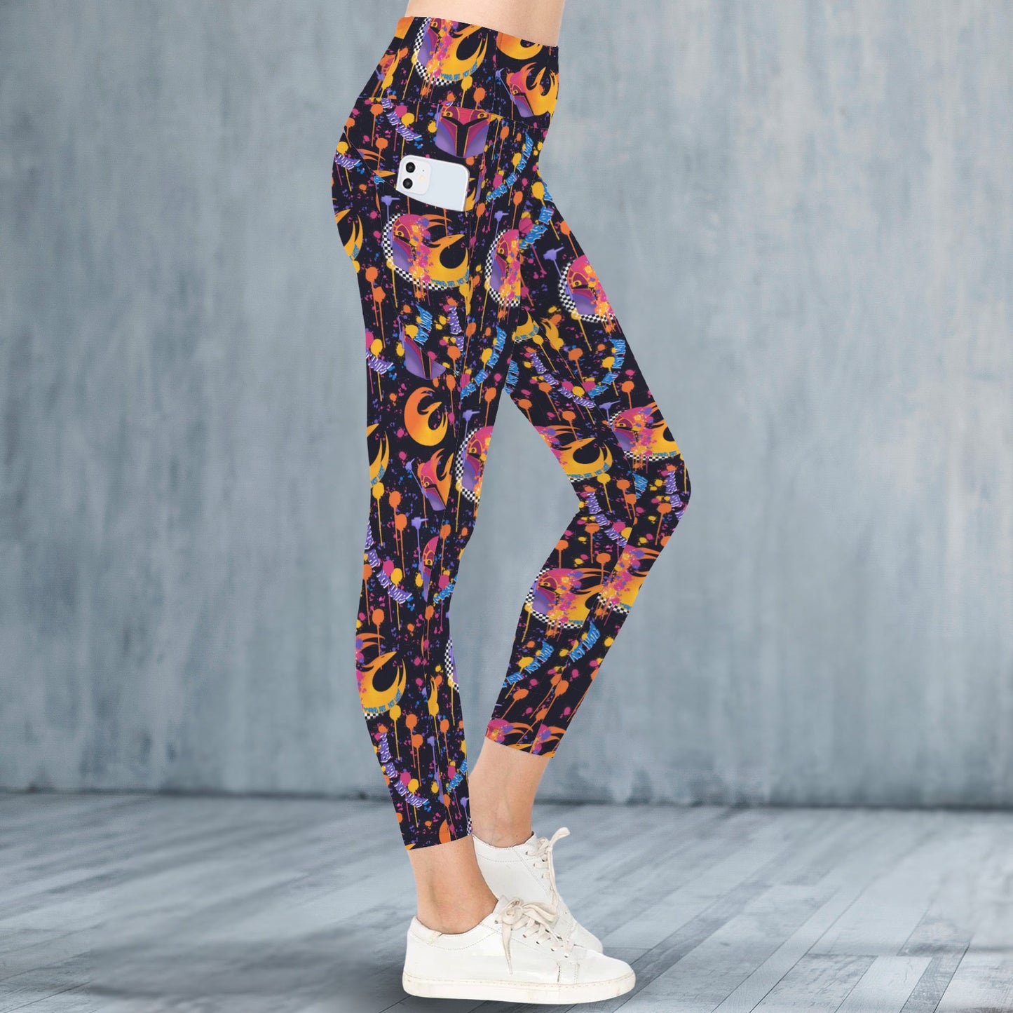Space Artist Leggings With Pockets