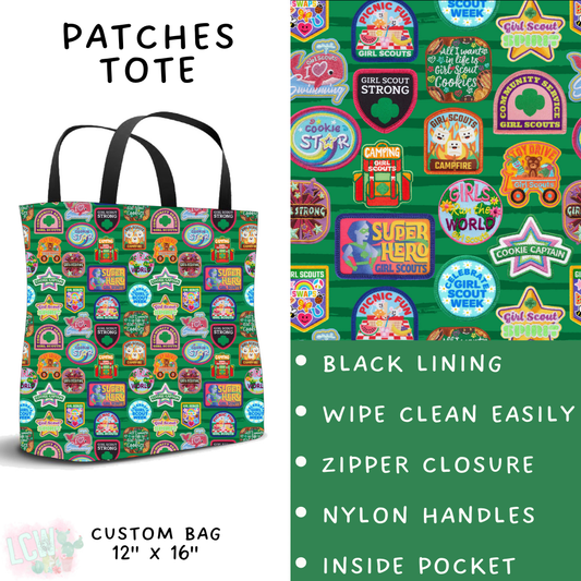 Batch #610 - Cookie Dealer 3 - Closes 11/9 - ETA early Jan - Patches Tote