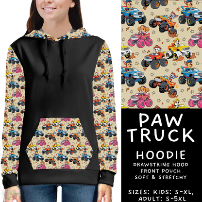 Batch #586 - Cool Characters 18 - Closes 9/16 - ETA mid Nov - Paw Truck Hoodie