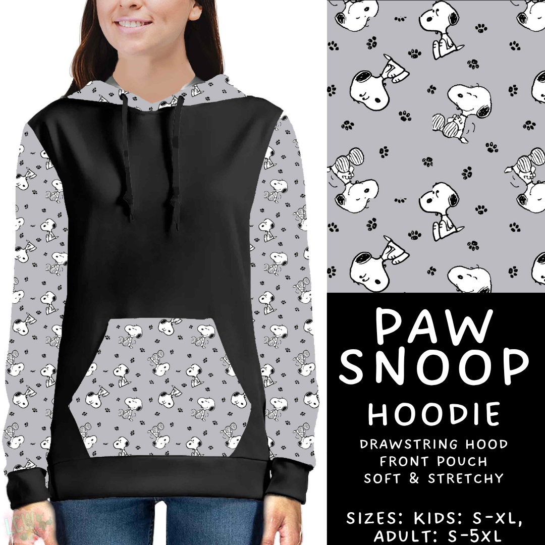 Batch #586 - Cool Characters 18 - Closes 9/16 - ETA mid Nov - Paw Snoop Hoodie