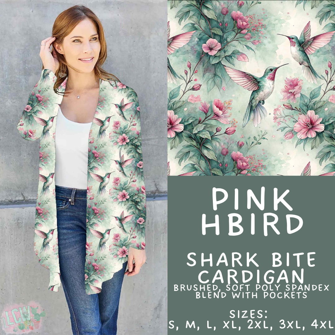 Batch #607 - Fun Run 28 - Closes 11/2 - ETA early Jan - Pink HBird Cardigan