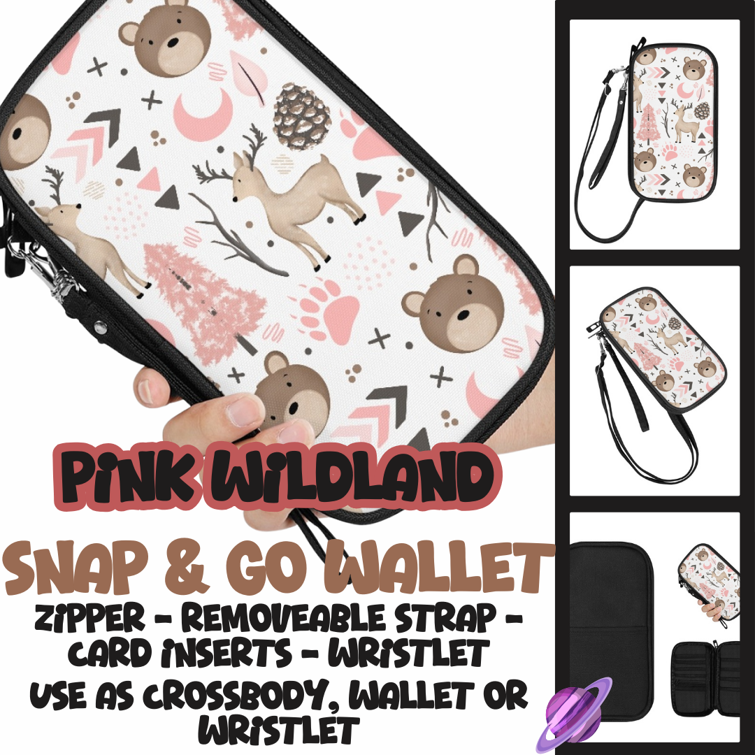 PINK WILDLAND - SNAP & GO WALLETS PREORDER CLOSING 12/18