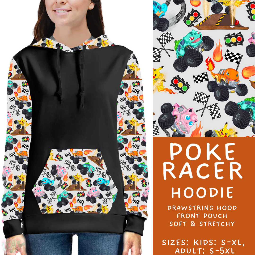Batch #586 - Cool Characters 18 - Closes 9/16 - ETA mid Nov - Poke Racer Hoodie
