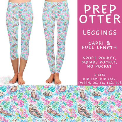 Batch #607 - Fun Run 28 - Closes 11/2 - ETA early Jan - Prep Otter Full and Capri Length Leggings