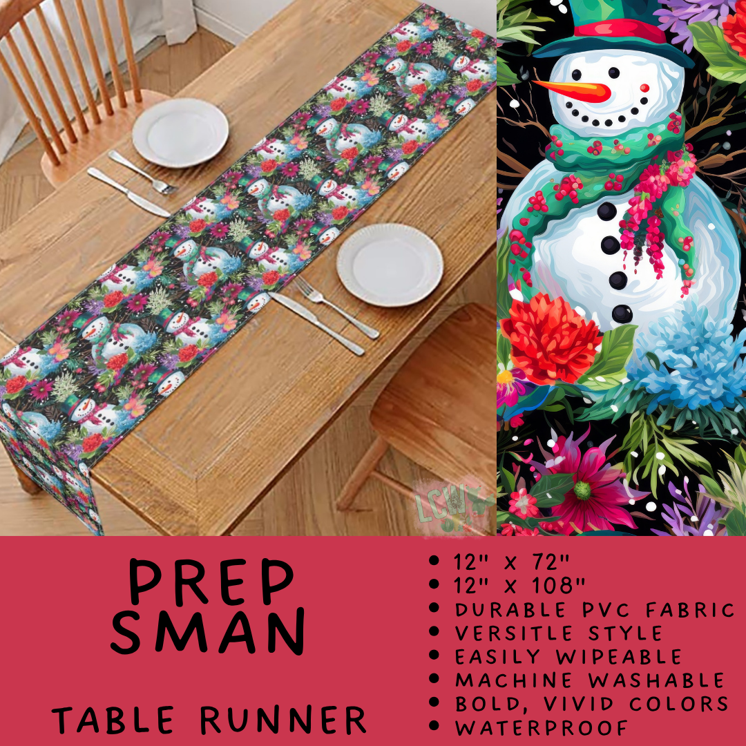 Batch #588 - Table Runners - Closes 9/21 - ETA early/mid Nov - Prep SMan Table Runner