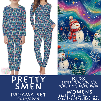 Batch #584 - Christmas Family Pajamas - Closes 9/11 - ETA mid Nov - Pretty SMen Womens & Kids Pajama Set