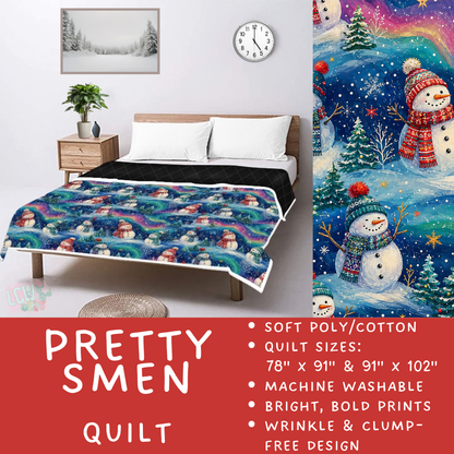 Batch #597 - Christmas Quilts - Closes 10/12 - ETA early Dec - Pretty SMen Quilt