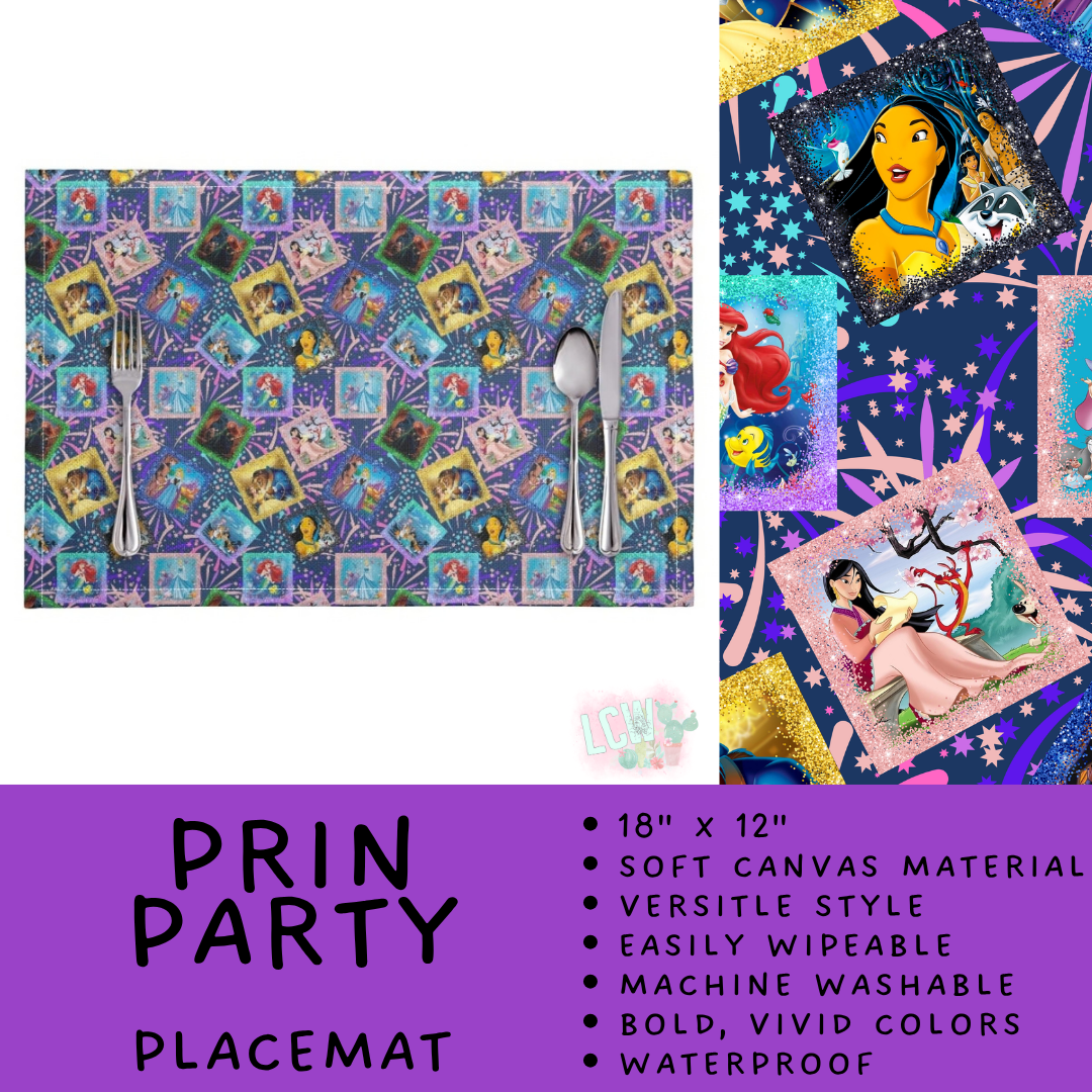 Batch #602 - Table Runners & Placemats - Closes 10/23 - ETA mid Dec - Prin Party Placemat