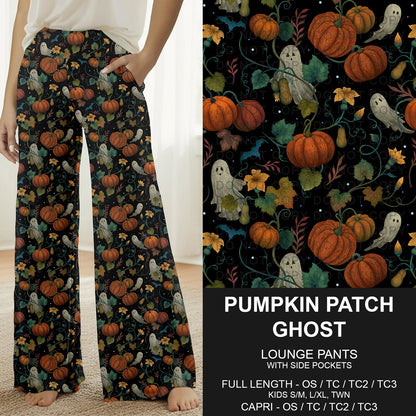 B299 - Preorder Pumpkin Patch Ghost Lounge Pants (Closes 7/12. ETA: mid Sept.)