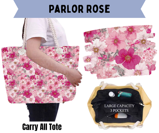 Parlor Rose Carry All Tote