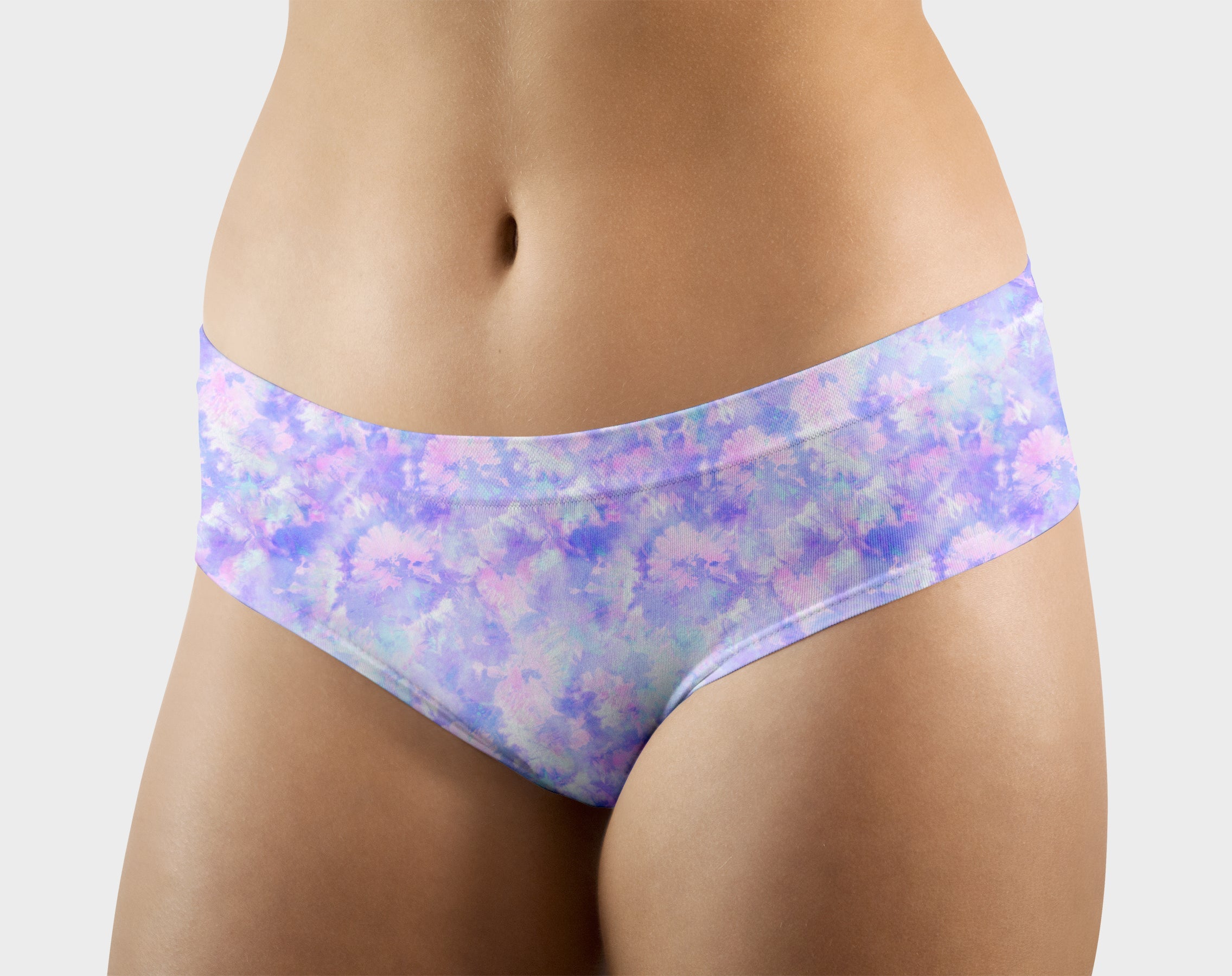 RTS - Pastel Tie Dye Hipster Panties