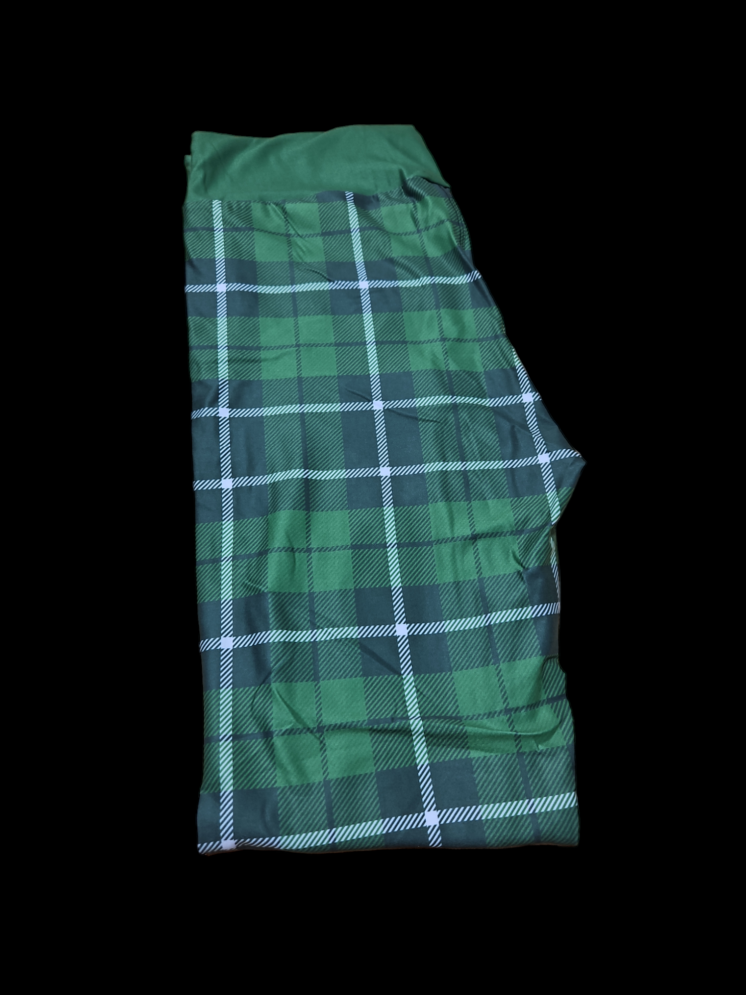 SPRING BASH-GREEN PLAID LEGGING