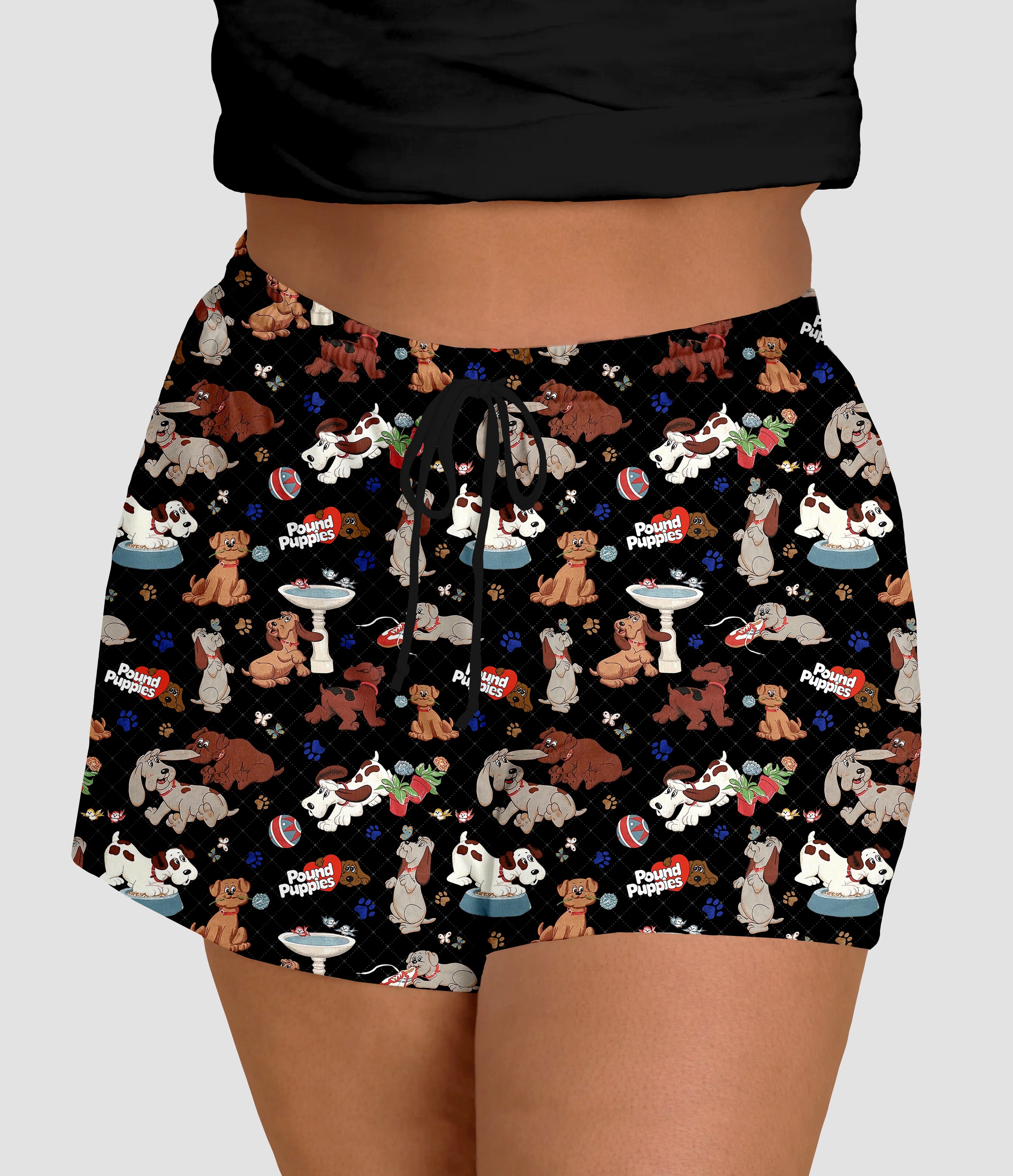 RTS - Playful Pups Jogger Shorts