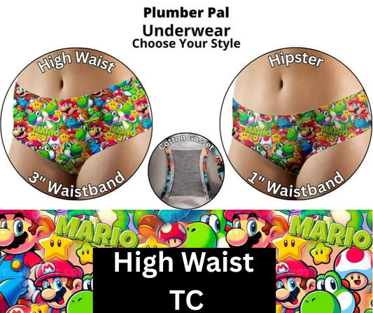 Plumber Pal High Waist Underwear