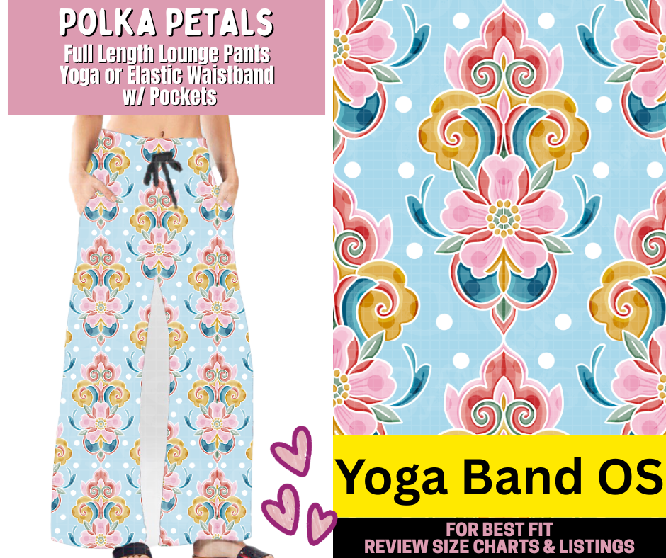 Polka Petals Lounge Pants