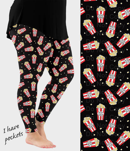 RTS - Popcorn Leggings with Pockets