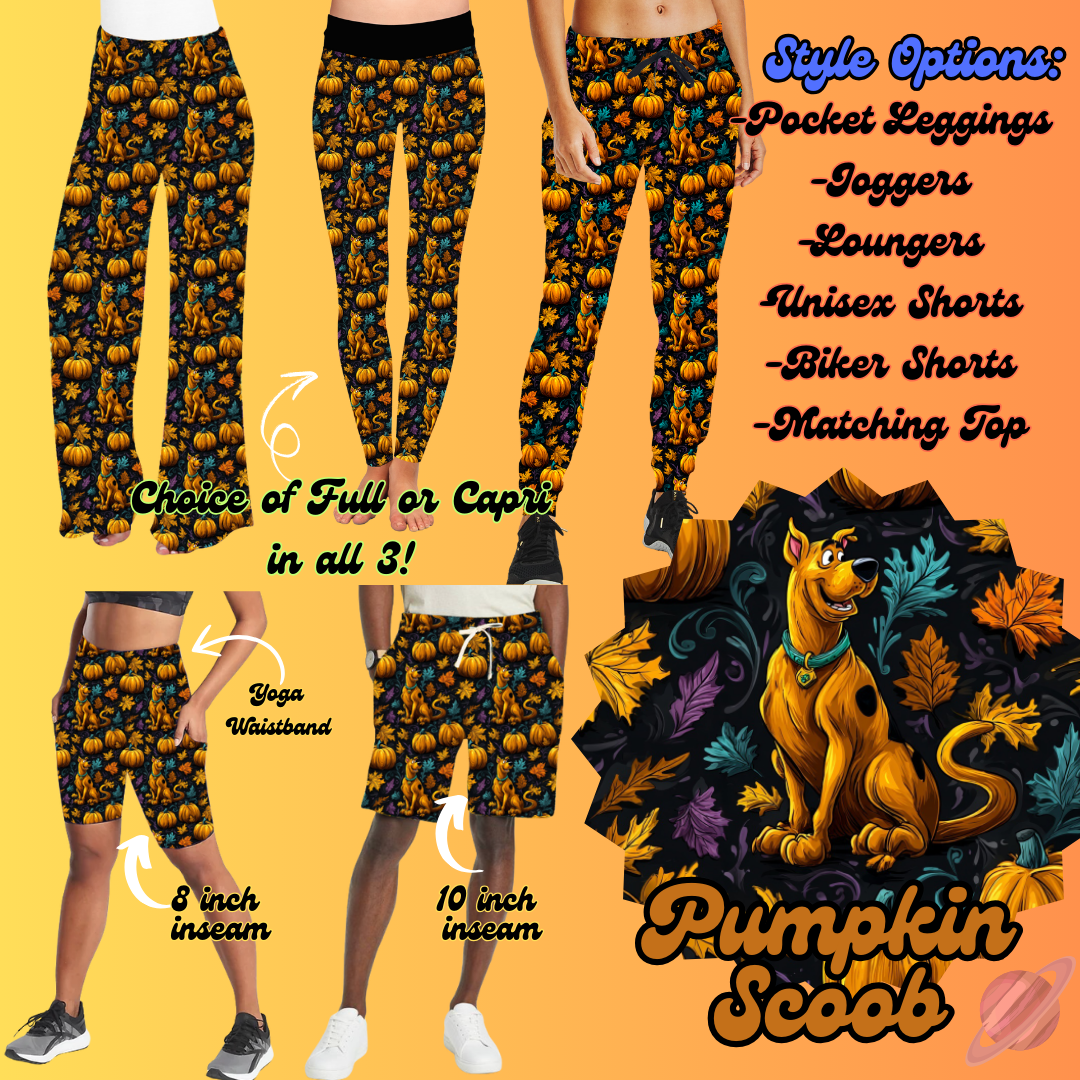 PUMPKIN SCOOB-BOTTOMS PREORDER-SOFT CLOSE 8/7-HARD CLOSE 8/9