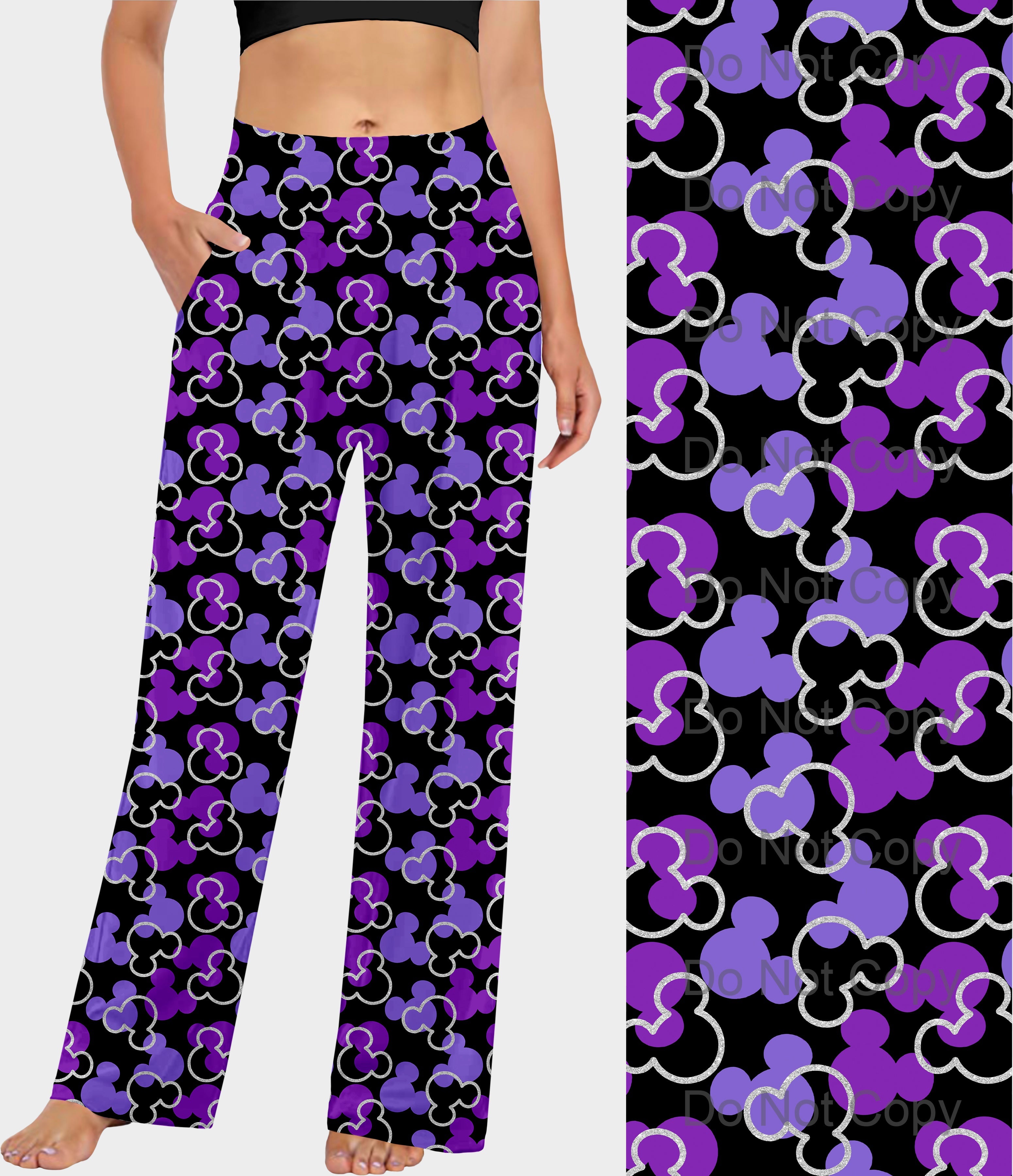 RTS - Purple Ears Lounge Pants