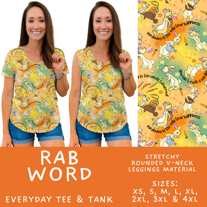 Batch #608 - Magic in Words - Closes 11/4 - ETA early Jan - Rab Word Everyday Tank & Tee