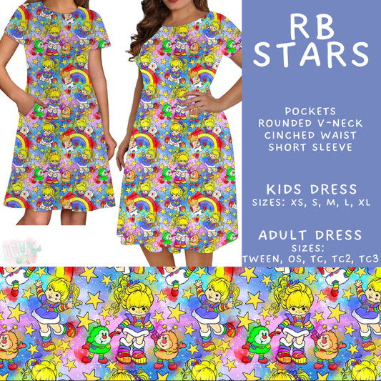 Batch #601 - Cool Characters 19 - Closes 10/21 - ETA mid Dec - RB Stars Adult & Kids Dresses
