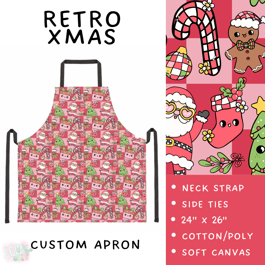 Batch #591 - Baking Spirits Bright 3 - Closes 9/28 - ETA mid/late Nov - Retro Xmas Apron