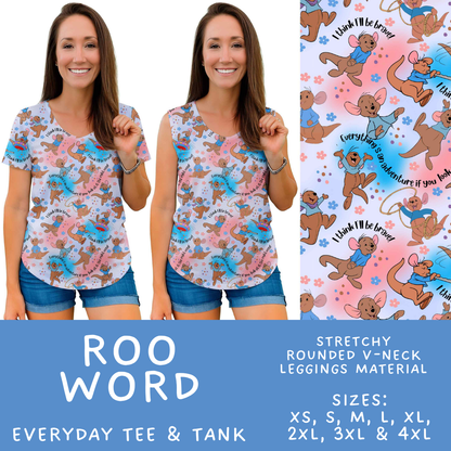 Batch #608 - Magic in Words - Closes 11/4 - ETA early Jan - Roo Word Everyday Tank & Tee
