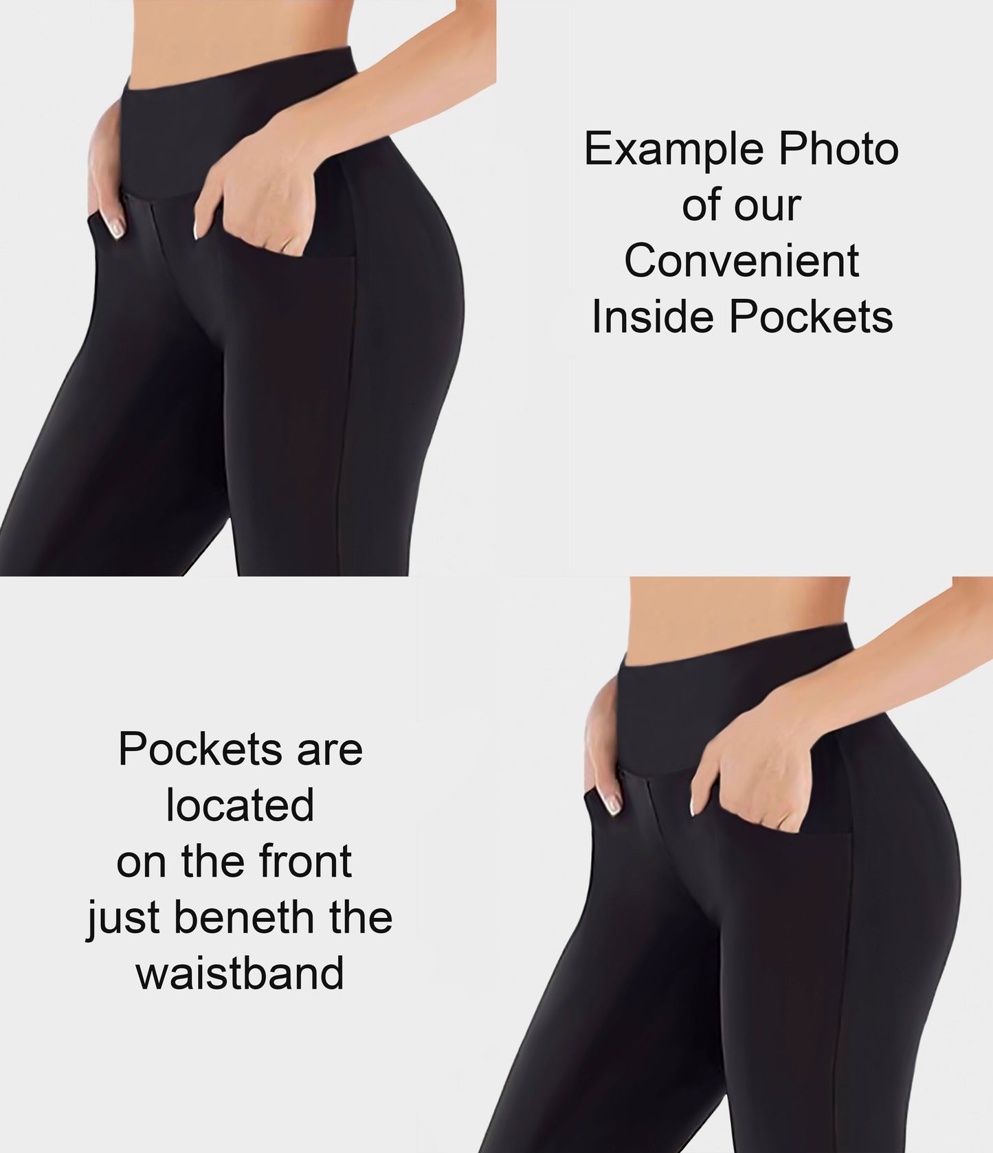 RTS - Bees and Moon Flare Leggings w/ Pockets