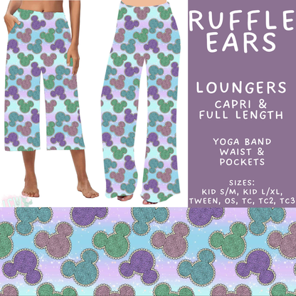Batch #594 - Magical Faves 25 - Closes 10/5 - ETA early Dec - Ruffle Ears Capri and Full Length Loungers