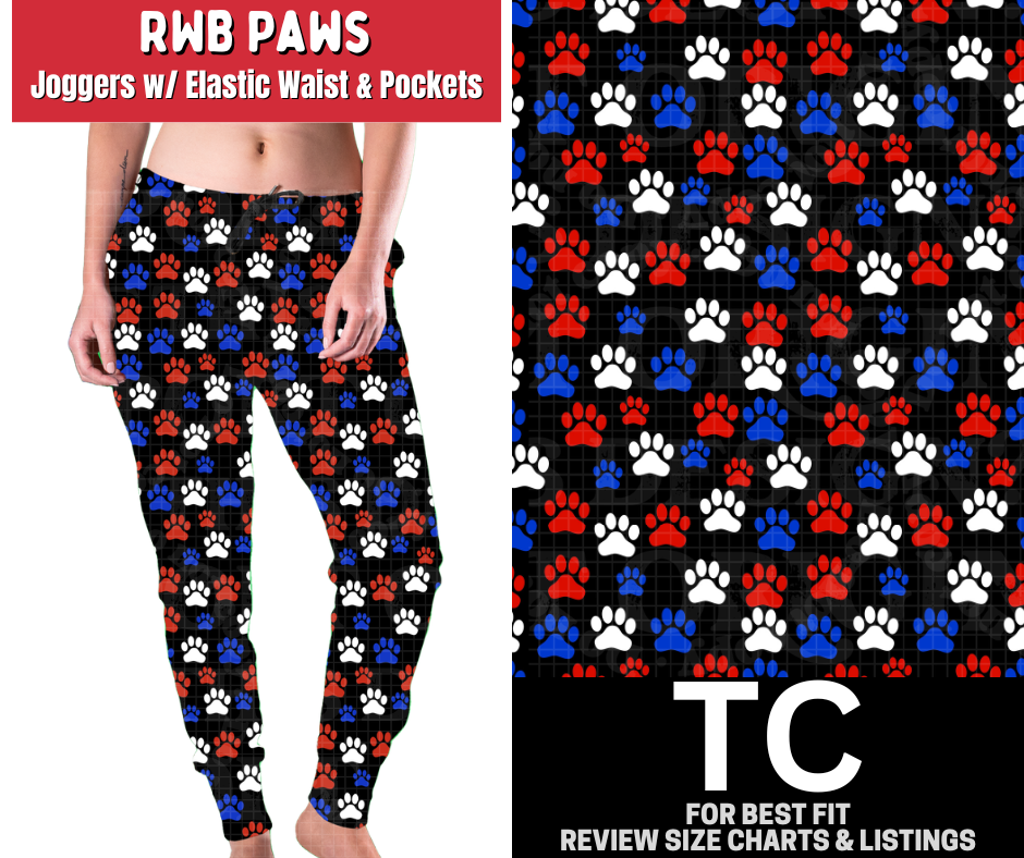 RWB Paws Joggers
