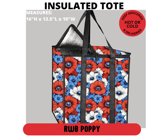 RWB Poppy Insulated Tote