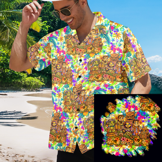 Luau Rebels Hawaiian Shirt (Design 1)