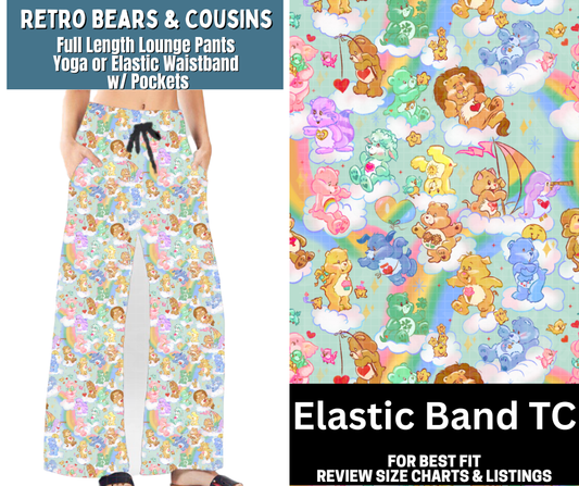 Retro Bears & Cousins Full Length Lounge Pants
