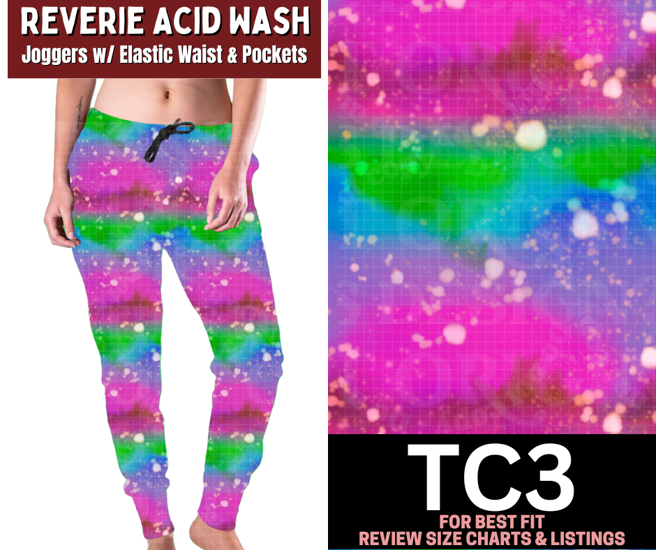 Reverie Acid Wash Joggers