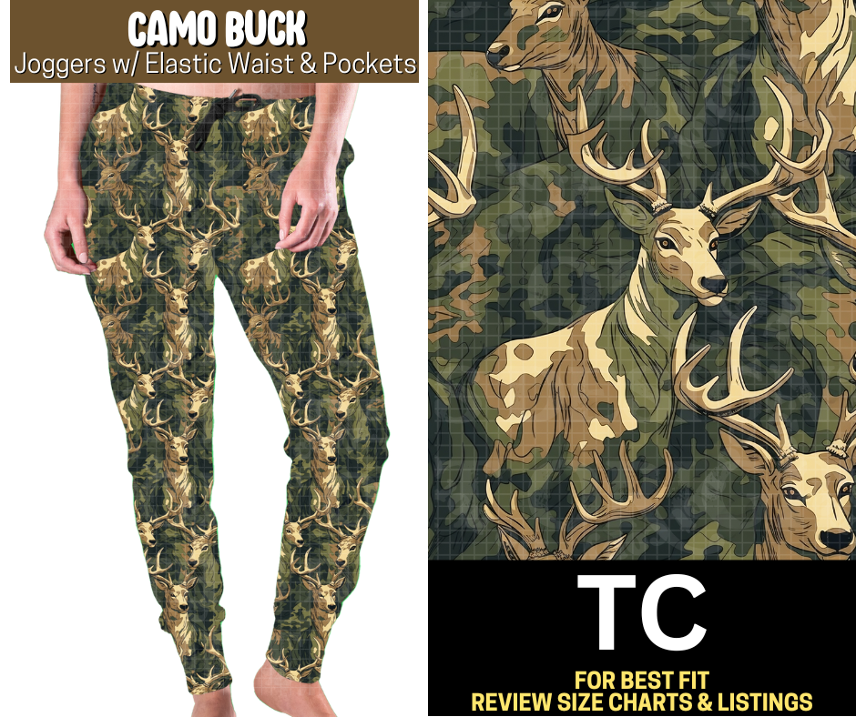 Camo Buck Joggers