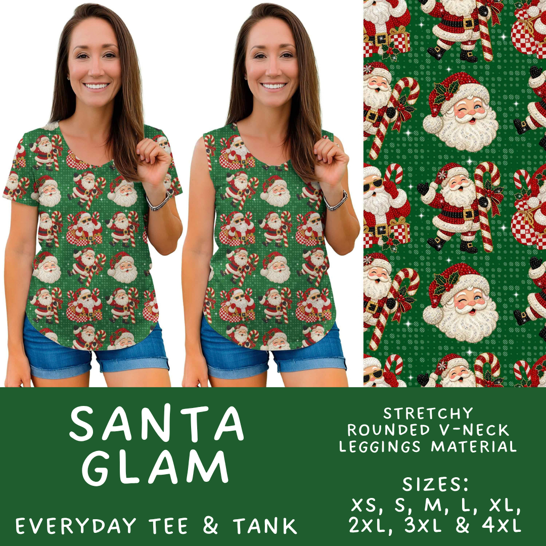 Batch #600 - Jingle all the Way 2 - Closes 10/19 - ETA early/mid Dec - Santa Glam Everyday Tank & Tee
