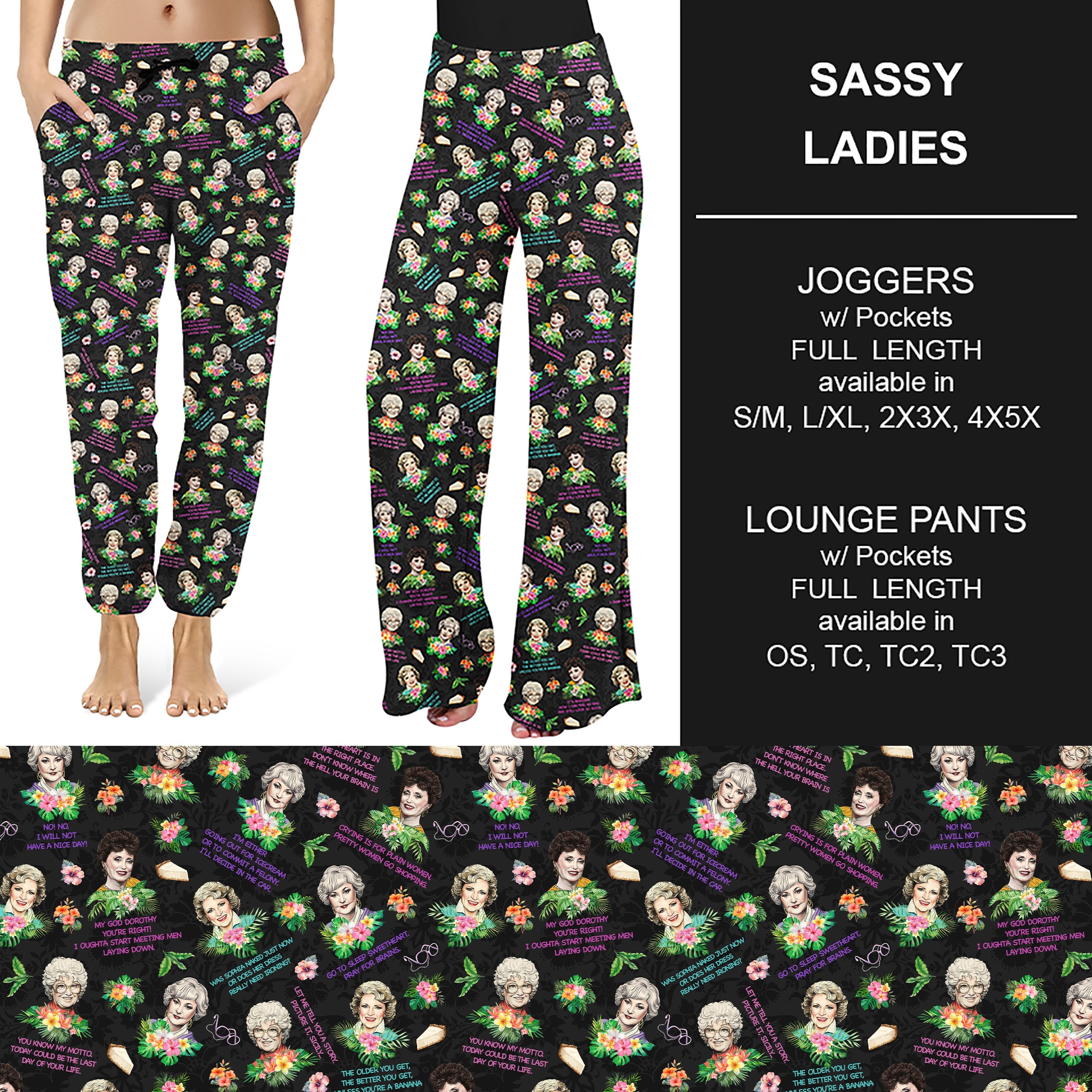 RTS - Sassy Ladies Lounge Pants