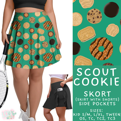 Batch #610 - Cookie Dealer 3 - Closes 11/9 - ETA early Jan - Scout Cookie Skort