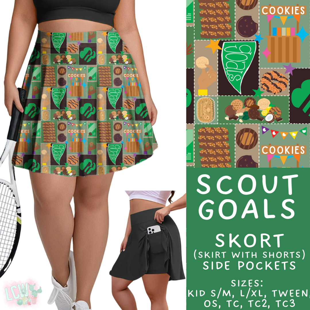Batch #610 - Cookie Dealer 3 - Closes 11/9 - ETA early Jan - Scout Goals Skort