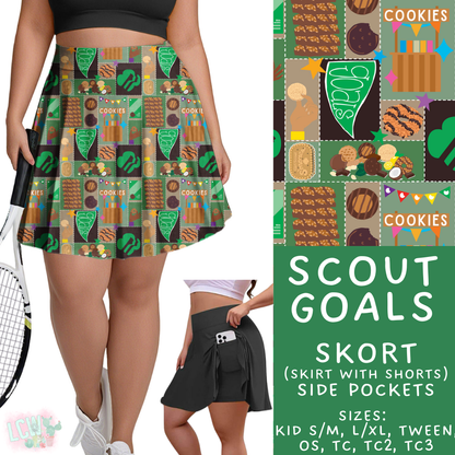 Batch #610 - Cookie Dealer 3 - Closes 11/9 - ETA early Jan - Scout Goals Skort