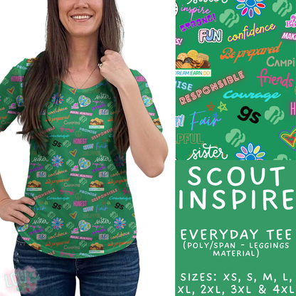 Batch #610 - Cookie Dealer 3 - Closes 11/9 - ETA early Jan - Scout Inspire Everyday Tee
