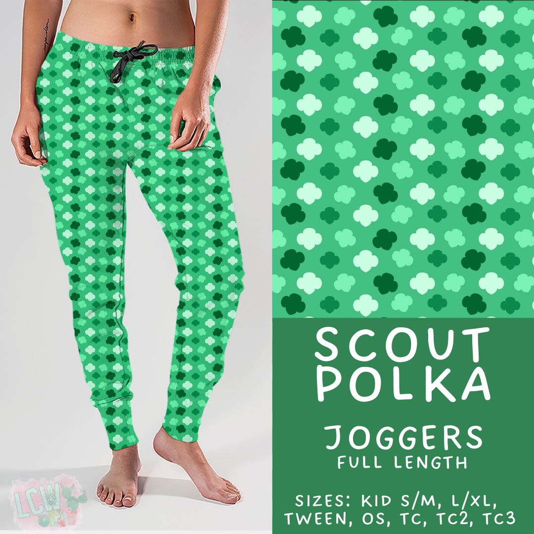 Batch #610 - Cookie Dealer 3 - Closes 11/9 - ETA early Jan - Scout Polka Joggers